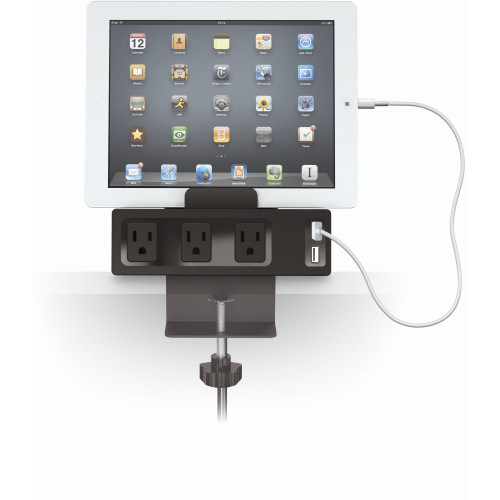 Clamp Mount Outlet and USB Charger - MooreCo 66675