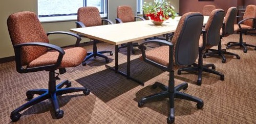 P358ST Portico Rectangular TT Base Fixed Height Folding Leg Table 42 x 96 by KI P358ST Portico Rectangular TT Base Fixed Height Folding Leg Table 42 x 96 by KI