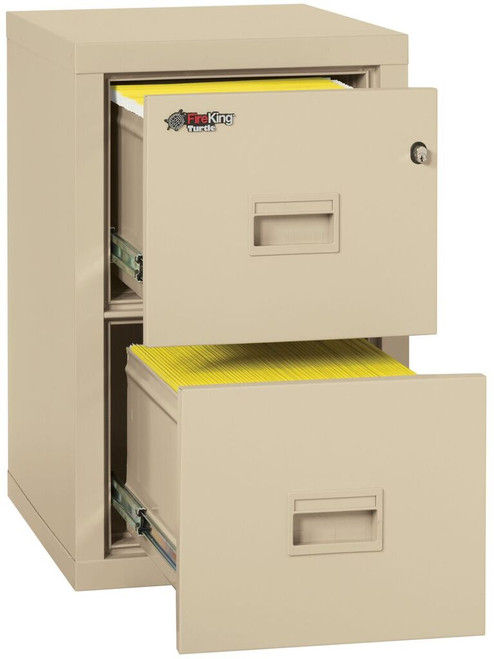 FireKing 2R1822-C Two Drawer Fireproof Turtle File FireKing 2R1822-C Two Drawer Fireproof Turtle File