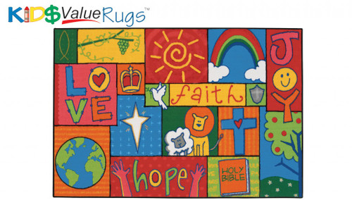 Inspirational Patchwork Value Rug - Carpets For Kids