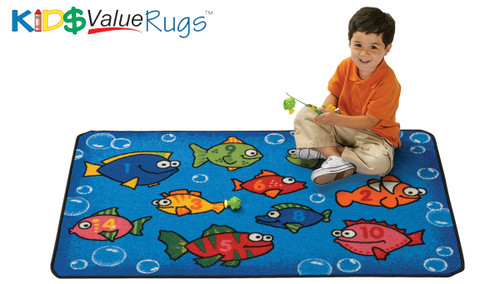 Carpets for Kids 36.27 Something Fishy Rug 3' x 4' 6"