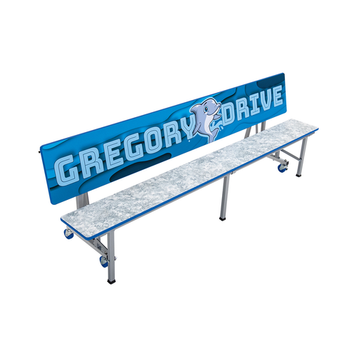 All In One Mobile Convertible Bench - AmTab
**Tables Sold Individually**