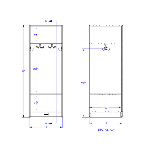Dress-Up Locker - Jonti-Craft 4679JC Dress-Up Locker - Jonti-Craft 4679JC