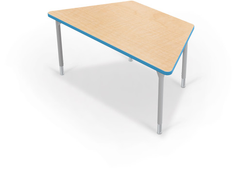 Hierarchy Trapezoid Activity Table with High Pressure Laminate Top - MooreCo Hierarchy Trapezoid Activity Table with High Pressure Laminate Top - MooreCo