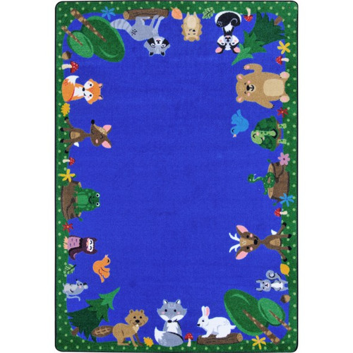 Joy Carpets 1939A Animals Among Us Rug 2' 8" x 3' 10"