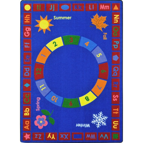 Learning Time Rectangle - Joy Carpets 1921 Learning Time Rectangle - Joy Carpets 1921