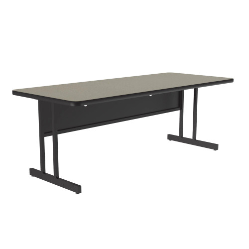Keyboard Height Deluxe High Pressure Laminate Workstation and Student Desk - Correll Keyboard Height Deluxe High Pressure Laminate Workstation and Student Desk - Correll