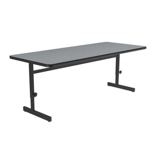 Adjustable Height High Pressure Laminate Work Station and Student Desk - Correll Adjustable Height High Pressure Laminate Work Station and Student Desk - Correll