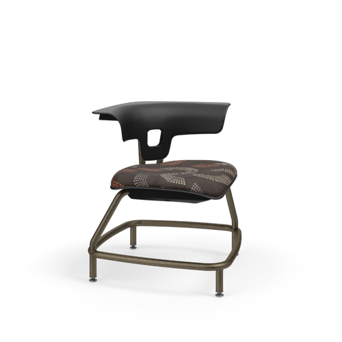 KI Ruckus RKU200H15NB Upholstered Seat Stack Chair With Glides 16 Inch Seat Height KI Ruckus RKU200H15NB Upholstered Seat Stack Chair With Glides 16 Inch Seat Height