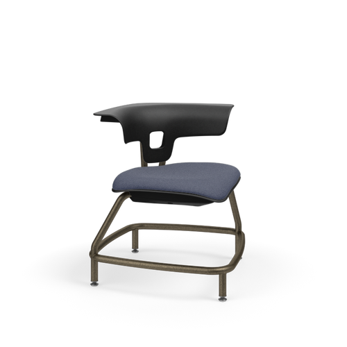 KI Ruckus RKU200H15NB Upholstered Seat Stack Chair With Glides 16 Inch Seat Height KI Ruckus RKU200H15NB Upholstered Seat Stack Chair With Glides 16 Inch Seat Height
