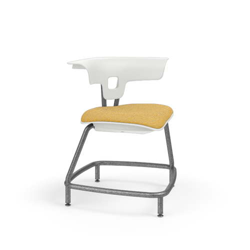 KI Ruckus RKU200H18NB Upholstered Seat Stack Chair With Glides 19 Inch Seat Height KI Ruckus RKU200H18NB Upholstered Seat Stack Chair With Glides 19 Inch Seat Height