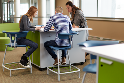 KI Ruckus RK4200H30BR Upholstered Seat Stack Stool With Bookrack 31 Inch Seat Height KI Ruckus RK4200H30BR Upholstered Seat Stack Stool With Bookrack 31 Inch Seat Height