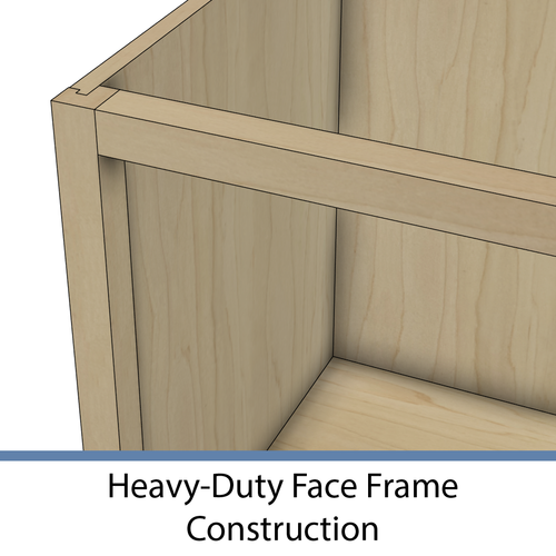 Hann SC-132G Heavy Duty Face Frame Construction 