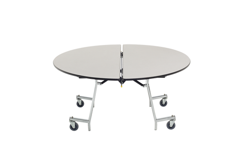 AmTab Round Mobile Cafeteria Table AmTab Round Mobile Cafeteria Table