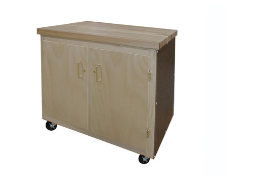 Hann WRB-1 Two Door Storage Mobile Shop Cart 24 x 36