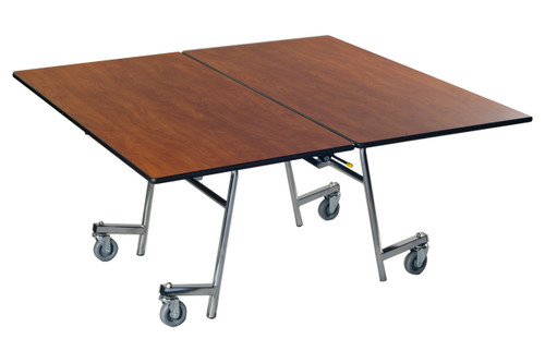 Square Mobile Cafeteria Table - AmTab