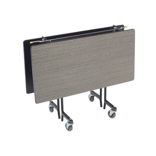 AmTab Square Mobile Cafeteria Table AmTab Square Mobile Cafeteria Table