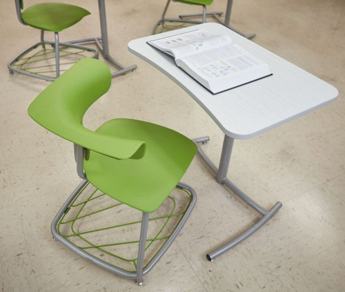 KI Ruckus RU4201 Glide Base Desk 29 Inch Fixed Height