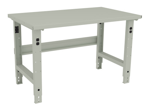 Tennsco WBA-1-3048S Steel Top Workbench Adjustable Height 30 x 48 Tennsco WBA-1-3048S Steel Top Workbench Adjustable Height 30 x 48