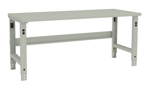 Tennsco WBA-1-3072S Steel Top Workbench Adjustable Height 30 x 72 Tennsco WBA-1-3072S Steel Top Workbench Adjustable Height 30 x 72