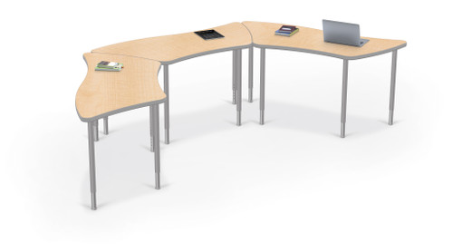 Hierarchy Trapezoid Creator Table - MooreCo - Sold Individually - Props Not Included Hierarchy Trapezoid Creator Table - MooreCo - Sold Individually - Props Not Included
