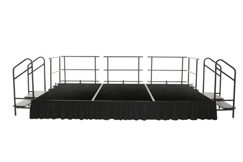 AmTab Complete Polypropylene Fixed Height Stage Set AmTab Complete Polypropylene Fixed Height Stage Set