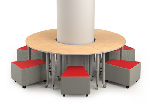 Engage Arc Table - Russwood
Shown in group (tables sold separately)