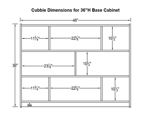 Acrylic Back Storage Cabinet - Whitney Brothers WB1797 Acrylic Back Storage Cabinet - Whitney Brothers WB1797