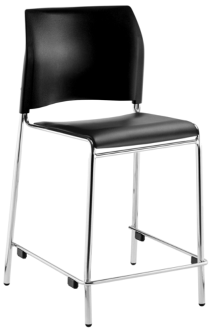 Cafetorium Plush Vinyl Counter Stool - NPS 8710C-11-10 Cafetorium Plush Vinyl Counter Stool - NPS 8710C-11-10