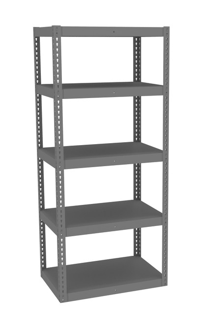 Tennsco RXHS-362484 Z-Line Die Rack Steel Shelving Unit 36 x 24 x 84