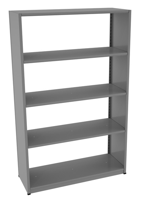 Tennsco CS187648-MGY Capstone Shelving Starter Unit 48 x 18 x 76