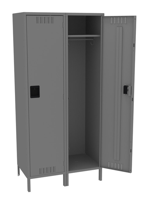Tennsco STS-182172-2 Steel Single Tier Locker with Legs 36 x 21 x 78 Tennsco STS-182172-2 Steel Single Tier Locker with Legs 36 x 21 x 78