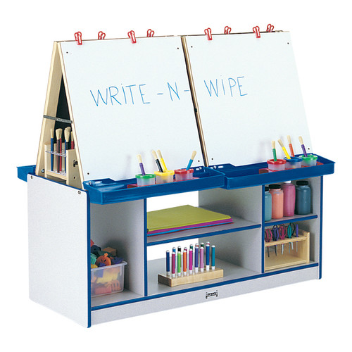 Rainbow Accents 4 Station Art Center - Jonti-Craft 0294JCWW