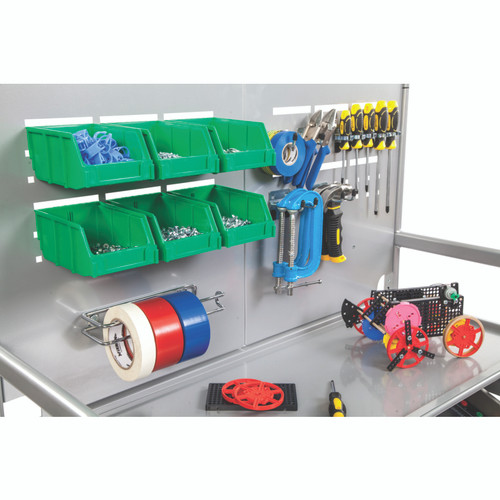 MakerSpace Trolley, accessories shown not included - Gratnells MST0144