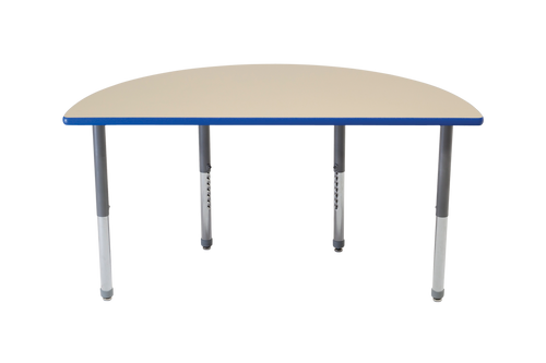 Half Round Activity Table with High Pressure Laminate Top - AmTab