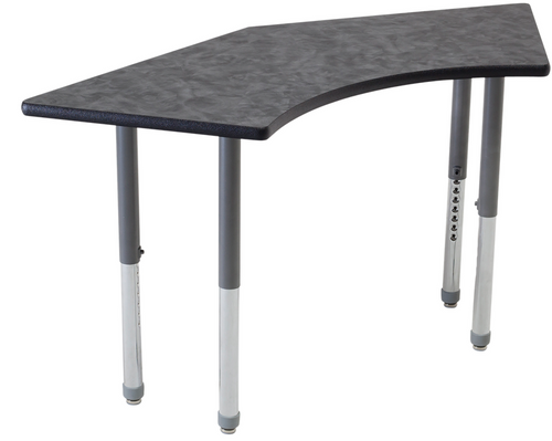 AmTab Boomerang Activity Table with High Pressure Laminate Top AmTab Boomerang Activity Table with High Pressure Laminate Top