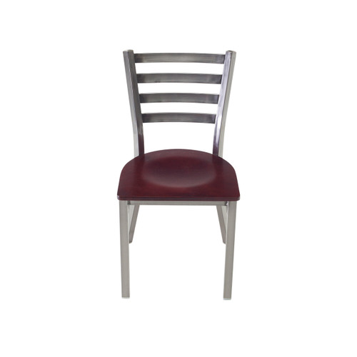 Café Chair with 17.25" Seat Height - AmTab CafeChair - Standard Back with Metallic Gloss Clear Coat Café Chair with 17.25" Seat Height - AmTab CafeChair - Standard Back with Metallic Gloss Clear Coat