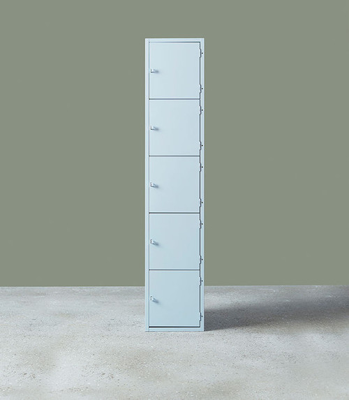 Montisa D218 Dizzy Storage Cabinet with Two Doors 18"W x 21"D x 75"H