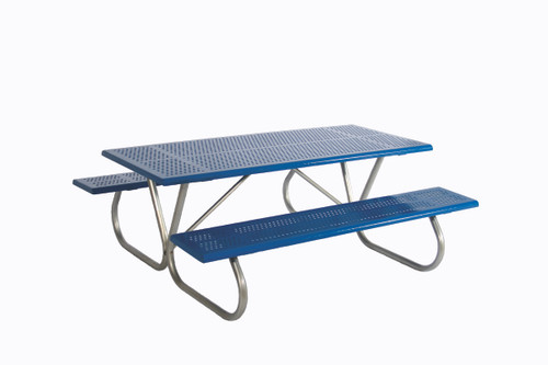SportsPlay Rectangle Picnic Table - Bolt Through Frame