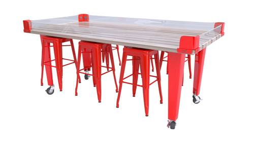 Robotics Bumper Kit, Idea Island Table with Butcherblock Top - CEF 