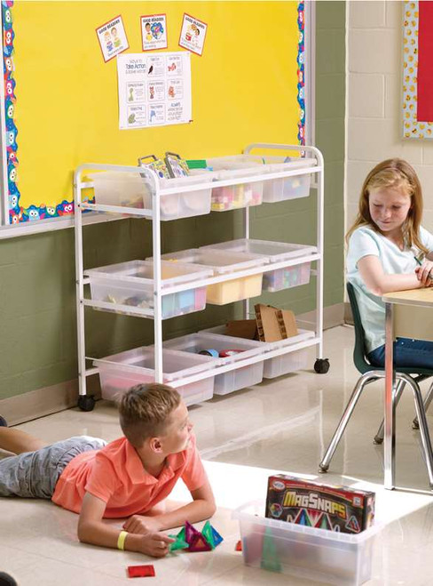Clear STEM Storage Cart - Copernicus BB005-9-C Clear STEM Storage Cart - Copernicus BB005-9-C