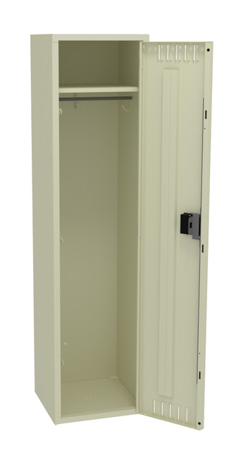 Tennsco STS-151560-A Assembled Steel Single Tier Locker without Legs 15 x 15 x 60 Tennsco STS-151560-A Assembled Steel Single Tier Locker without Legs 15 x 15 x 60