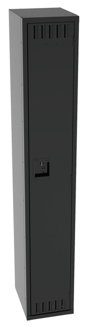  Tennsco STS-121272-A Assembled Steel Single Tier Locker without Legs 12 x 12 x 72