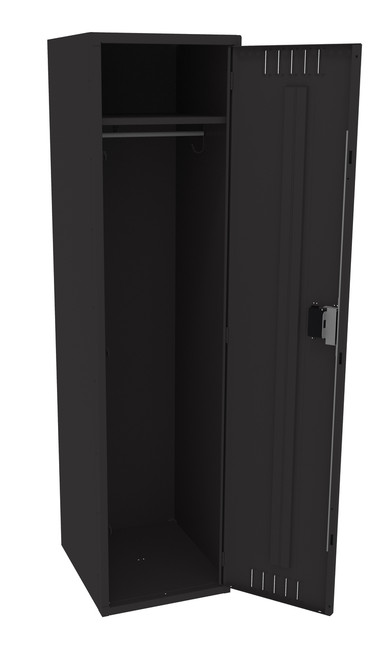 Tennsco STS-182172-A Assembled Steel Single Tier Locker without Legs 18 x 21 x 72 Tennsco STS-182172-A Assembled Steel Single Tier Locker without Legs 18 x 21 x 72