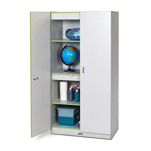 Rainbow Accents Storage Cabinet - Jonti-Craft 5950JCWW Rainbow Accents Storage Cabinet - Jonti-Craft 5950JCWW