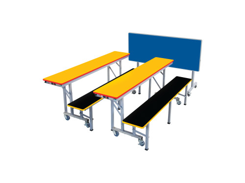 AmTab Mobile Convertible Bench with Table Package