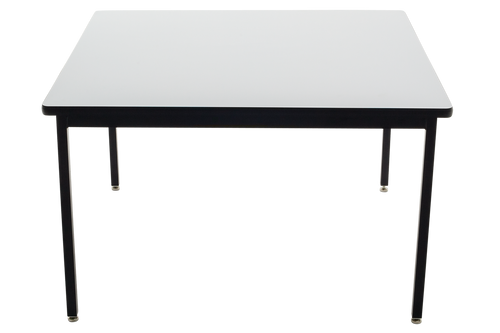 AmTab Square All Welded Utility Table with High Pressure Laminate Top AmTab Square All Welded Utility Table with High Pressure Laminate Top