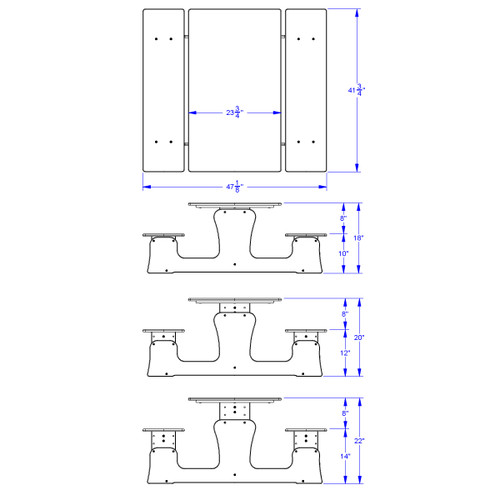 Picnic Table - Jonti-Craft 3820JC
