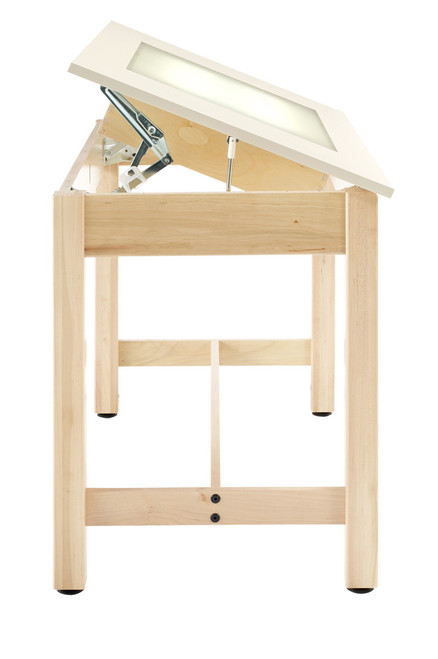 Draftsman Instructor Table with Light - Diversified LT-4424 Draftsman Instructor Table with Light - Diversified LT-4424