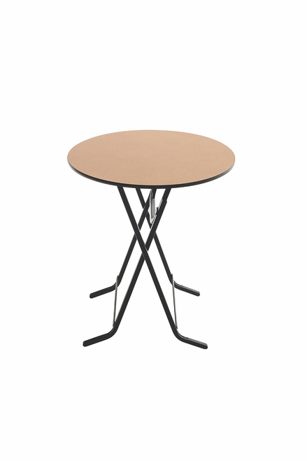 AmTab Round Café Table with X Base AmTab Round Café Table with X Base